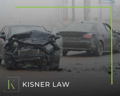 Image of a car accident. Learn more at Jason Kisner, of Kisner Law Firm, Personal Injury, Divorce, and Medical Malpractice Lawyer in Prince George's County, Anne Arundel County Maryland, and Washington DC.